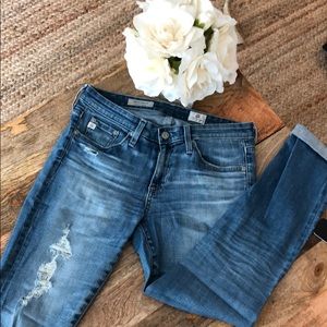 AG The Stilt Roll Up Jeans